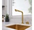 , смеситель кухонный EMAR ЕС - 7027 PVD Golden 3