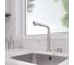 , смеситель кухонный EMAR ЕС - 7027 Satin 3