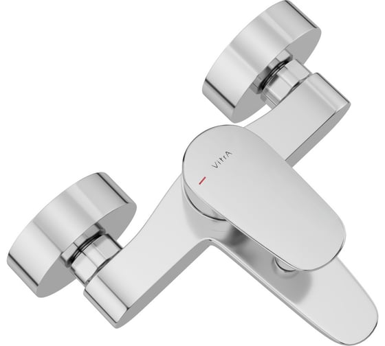 Смеситель для ванны Vitra Flow Round хром A43057EXP1