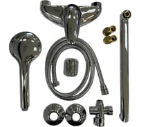 Смеситель однорукий Victoria Evrica (однорычажный) для Ванны Длинный нос EDWARDIAN 2741241C-40F НОС35см 80-69