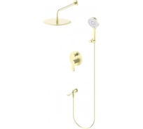Душевая система встраиваемая Wonzon & Woghand BRILLIANT Брашированное золото WW-88939079-BG