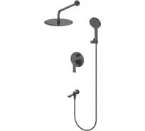 Душевая система встраиваемая Wonzon & Woghand BRILLIANT Черный матовый WW-88939079-MB