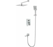 Душевая система встраиваемая Wonzon & Woghand DIAMOND брашированный никель WW-88939011-BN