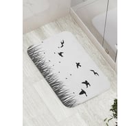 Коврик противоскользящий JoyArty "Ловля насекомых" для ванной, сауны, бассейна, bath_28071