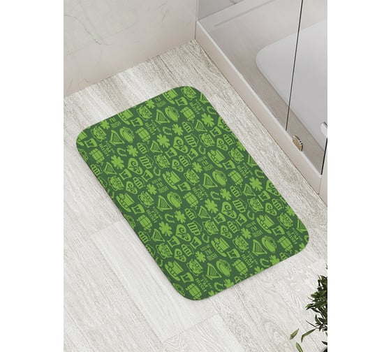 Коврик противоскользящий JoyArty "Я ирландец" для ванной, сауны, бассейна, bath_35551 1