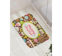 Коврик противоскользящий JoyArty "Пасхальный праздник" для ванной, сауны, бассейна, bath_25681