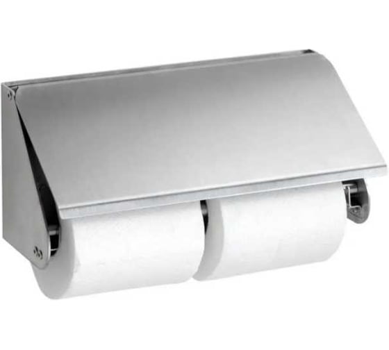 Двойной держатель для туалетной бумаги BEMETA нерж. сталь, мат 101012185 1