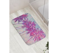 Коврик противоскользящий JoyArty "Пальмовые блики" для ванной, сауны, бассейна, bath_29080