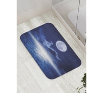 Коврик противоскользящий JoyArty "Свет полной луны" для ванной, сауны, бассейна, bath_35623