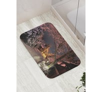 Коврик противоскользящий JoyArty "Снежный вечер" для ванной, сауны, бассейна, bath_30324