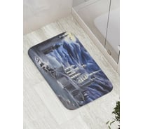 Коврик противоскользящий JoyArty "Замок Дракулы" для ванной, сауны, бассейна, bath_28585