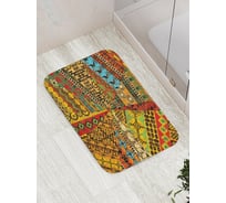 Коврик противоскользящий JoyArty "Этнические рисунки" для ванной, сауны, бассейна, bath_36531