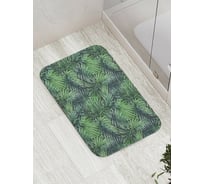 Коврик противоскользящий JoyArty "Стена из папоротника" для ванной, сауны, бассейна, bath_36058