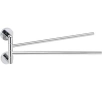 Двойной держатель для полотенец BEMETA OBLA поворотный 165204102