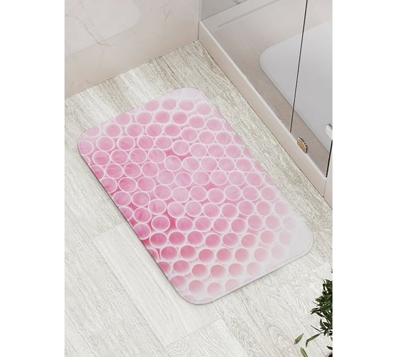 Коврик противоскользящий JoyArty "Штабеля трубы" для ванной, сауны, бассейна, bath_35515 1