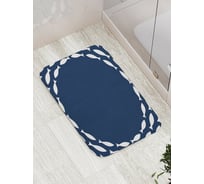 Коврик противоскользящий JoyArty "Круговорот рыб" для ванной, сауны, бассейна, bath_23131