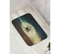 Коврик противоскользящий JoyArty "Лунный корабль" для ванной, сауны, бассейна, bath_32177