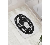 Коврик противоскользящий JoyArty "Футболный мяч" для ванной, сауны, бассейна, bath_5141