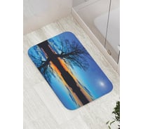 Коврик противоскользящий JoyArty "Вечерняя река" для ванной, сауны, бассейна, bath_4868