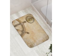 Коврик противоскользящий JoyArty "Штурвал" для ванной, сауны, бассейна, bath_4703