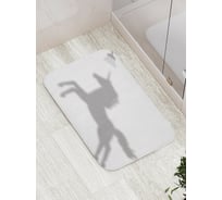 Коврик противоскользящий JoyArty "Душевая единорога" для ванной, сауны, бассейна, bath_5162