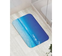Коврик противоскользящий JoyArty "Море.Волны.Облака" для ванной, сауны, бассейна, bath_32140