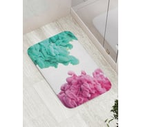 Коврик противоскользящий JoyArty "Цветные клубья дыма" для ванной, сауны, бассейна, bath_30472