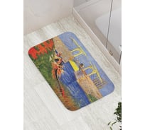 Коврик противоскользящий JoyArty "Средневековый мост.Живопись" для ванной, сауны, бассейна, bath_5176