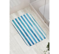 Коврик противоскользящий JoyArty "Полосы гранж" для ванной, сауны, бассейна, bath_31574