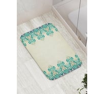 Коврик противоскользящий JoyArty "Встречные узоры" для ванной, сауны, бассейна, bath_30471