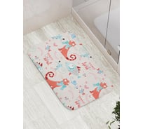 Коврик противоскользящий JoyArty "Все для маленькой принцессы" для ванной, сауны, бассейна, bath_1188