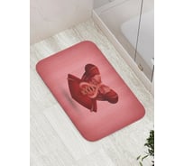 Коврик противоскользящий JoyArty "Соблазнительный корсет" для ванной, сауны, бассейна, bath_4722