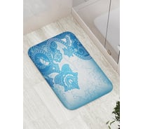 Коврик противоскользящий JoyArty "Весенние морозы" для ванной, сауны, бассейна, bath_30090