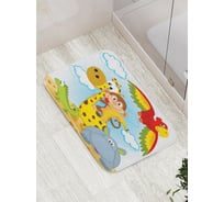 Коврик противоскользящий JoyArty "Мультяшная команда" для ванной, сауны, бассейна, bath_31605