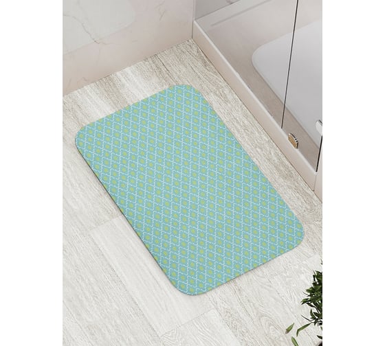 Коврик противоскользящий JoyArty "Марокканские элементы" для ванной, сауны, бассейна, bath_31683 1