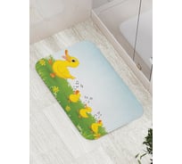 Коврик противоскользящий JoyArty "Утиный поход" для ванной, сауны, бассейна, bath_30450