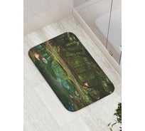 Коврик противоскользящий JoyArty "Загадочное озеро" для ванной, сауны, бассейна, bath_4867