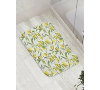 Коврик противоскользящий JoyArty "Аппетитные лимончики" для ванной, сауны, бассейна, bath_31933