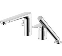 Смеситель на борт ванны AQUATEK AQ1848CR НИКА на 3 отв. 00000143058