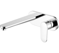 Смеситель для раковины AQUATEK AQ1813CR НИКА настенный (внешняя и скрытая часть) 00000143052