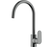 Смеситель для кухни AQUATEK AQ1882BGM НИКА (полукруглый излив), оружейная сталь 00000143100