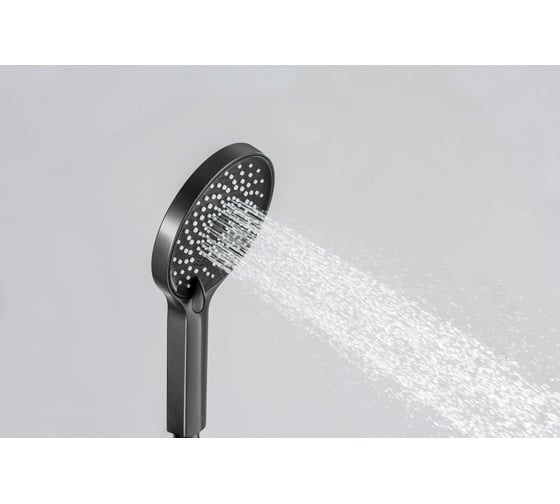 Ручной душ AQUATEK AQ2201BGM ЛУГАНО оружейная сталь 00000145486