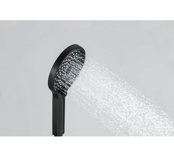 Ручной душ AQUATEK AQ2201MB ЛУГАНО матовый черный 00000145484