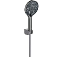 Душевой набор AQUATEK AQ2035BGM ЛУГАНО 3jet, оружейная сталь 00000145476