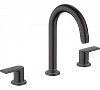 Смеситель для раковины Hansgrohe Vernis Shape черный матовый 71563670