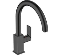 Смеситель для кухни Hansgrohe Vernis Shape M35 черный матовый 71871670
