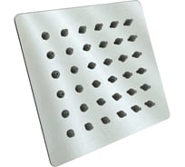 Лейка тропическая для душа потолочная ALOUTE GRIALE квадрат 10x10 см глянцевый хром, с шарниром для изменения угла наклона GR8001-10