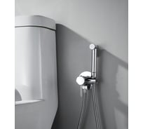 Смеситель для биде с гигиеническим душем ALOUTE хром, керамический картридж AH345