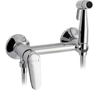 Смеситель GFmark с гигиеническим душем, круглый корпус, цвет хром 2166