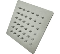 Тропическая лейка для душа потолочная OUTE круг 10x10 глянцевый хром, с шарниром для изменения угла наклона. TH8001-10